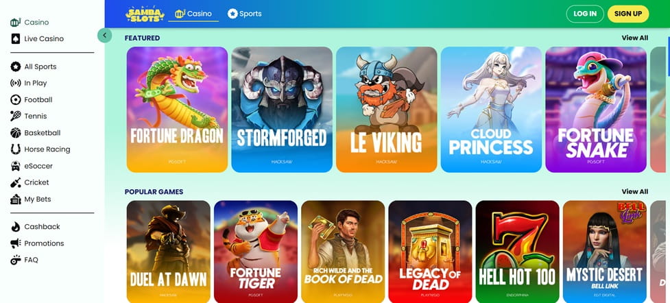 Samba slots